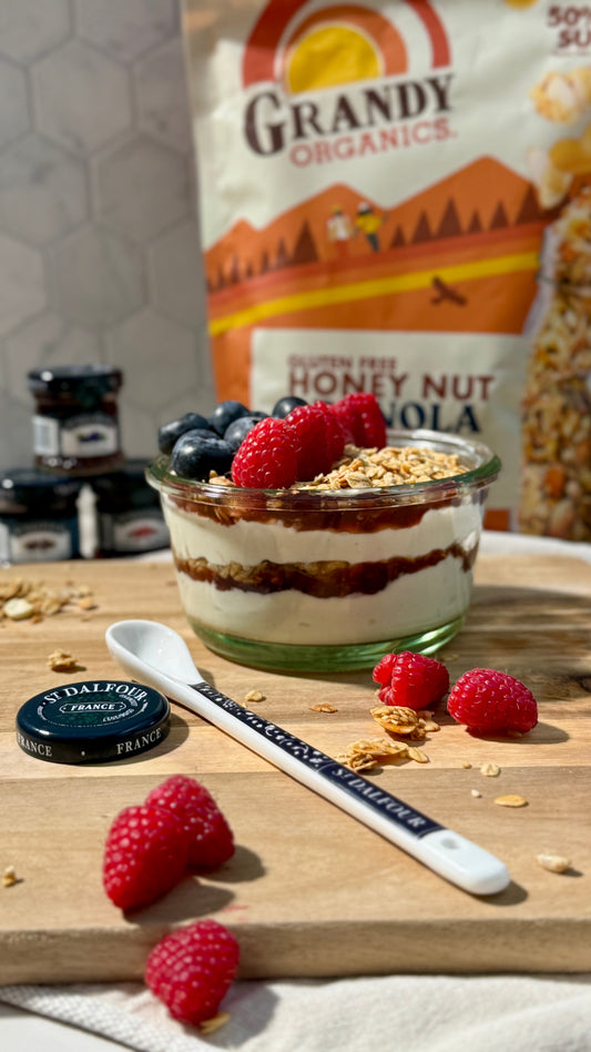 Honey Nut Yogurt Parfait